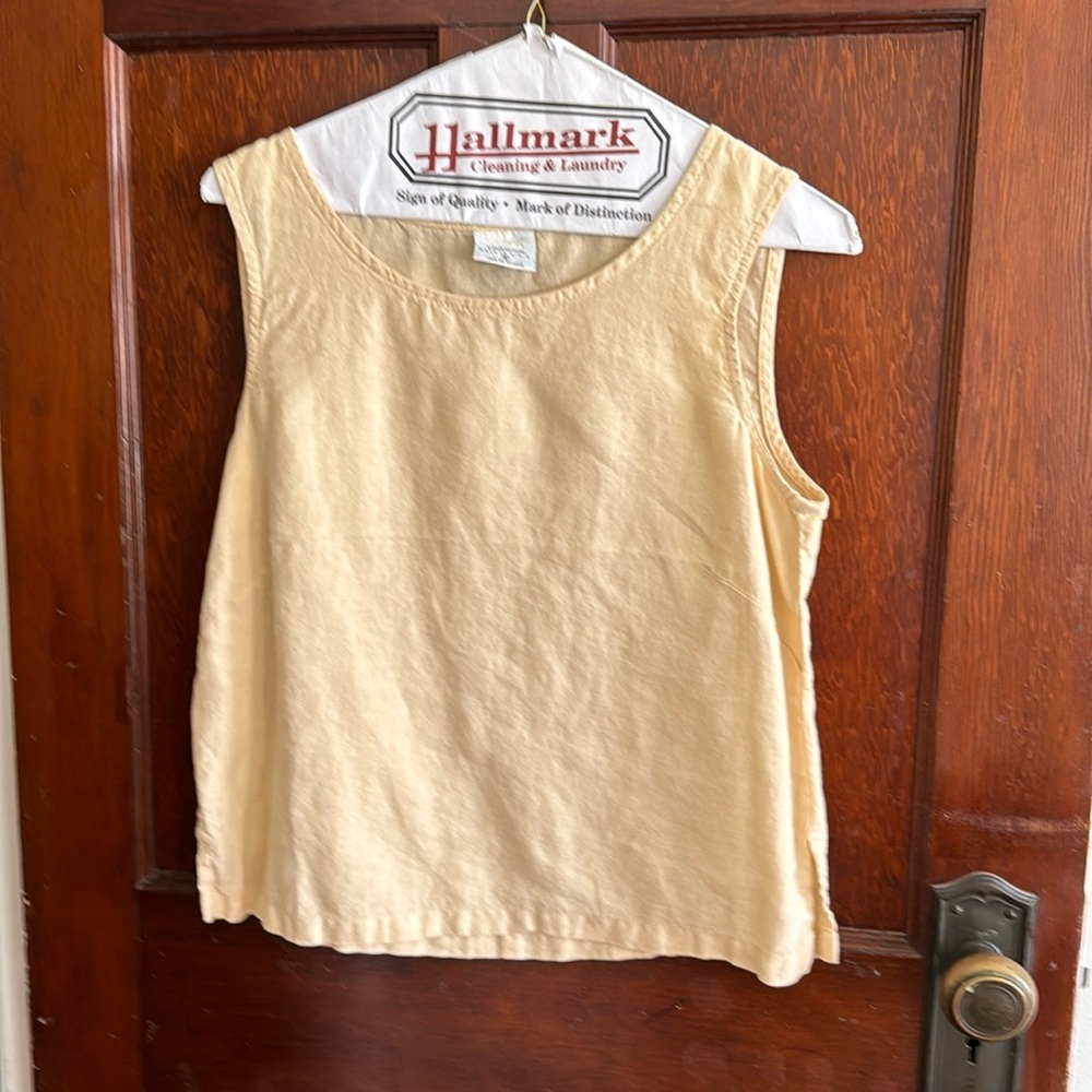 100%linen top